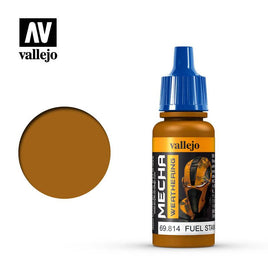 Vallejo Mecha Color Fuel Stains (Gloss) 17ml.