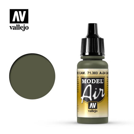 Vallejo Model Air A-24M Camouflage Green 17ml 71.303.