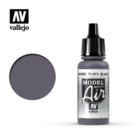 Vallejo Model Air Black (Metallic) 17ml 71.073.