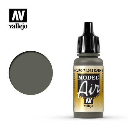 Vallejo Model Air Dark Green 17ml 71.012 - MPM Hobbies