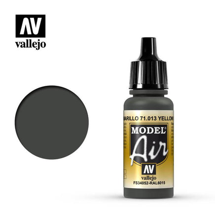 Vallejo Model Air FS34052-RAL6015 Yellow Olive 17ml 71.013 - MPM Hobbies