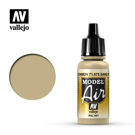 Vallejo Model Air RAL1001 Sand (Ivory) 17ml 71.075.
