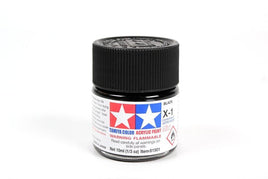 X-1 Mini Tamiya Acrylic Black 10ml 81501 - MPM Hobbies