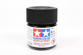X-1 Tamiya Acrylic Black 23ml 81001 - MPM Hobbies