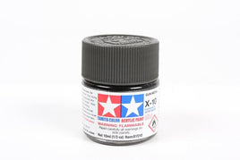 X-10 Mini Tamiya Acrylic Gun Metal 10ml - MPM Hobbies