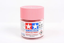 X-17 Tamiya Acrylic Pink 23ml - MPM Hobbies