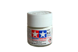 X-2 Mini Tamiya Acrylic White 10ml - MPM Hobbies