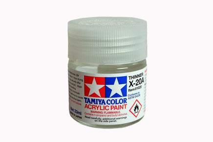 X-20A Tamiya Acrylic Thinner 23ml 81020 - MPM Hobbies