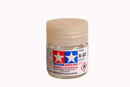 X-22 Mini Tamiya Acrylic Clear 10ml - MPM Hobbies