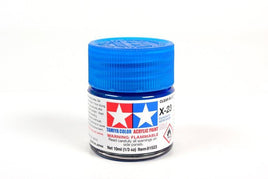 X-23 Mini Tamiya Acrylic Clear Blue 10ml - MPM Hobbies