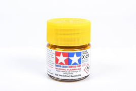 X-24 Mini Tamiya Acrylic Clear Yellow 10ml - MPM Hobbies