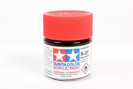 X-27 Tamiya Acrylic Clear Red 23ml - MPM Hobbies