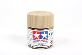 X-31 Mini Tamiya Acrylic Titanium Gold 10ml - MPM Hobbies