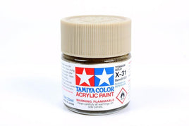 X-31 Tamiya Acrylic Titanium Gold 23ml 81031 - MPM Hobbies