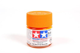 X-6 Mini Tamiya Acrylic Orange 10ml - MPM Hobbies