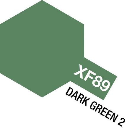 XF-89 Mini Tamiya Acrylic Dark Green 10ml - MPM Hobbies