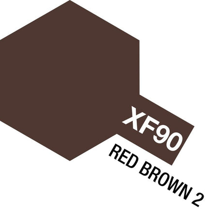 XF-90 Mini Tamiya Acrylic Red Brown 2 10ml.