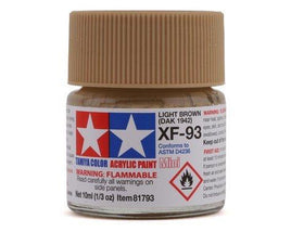 XF-93 Mini Tamiya Acrylic DAK 1942 Light Brown 10ml - MPM Hobbies